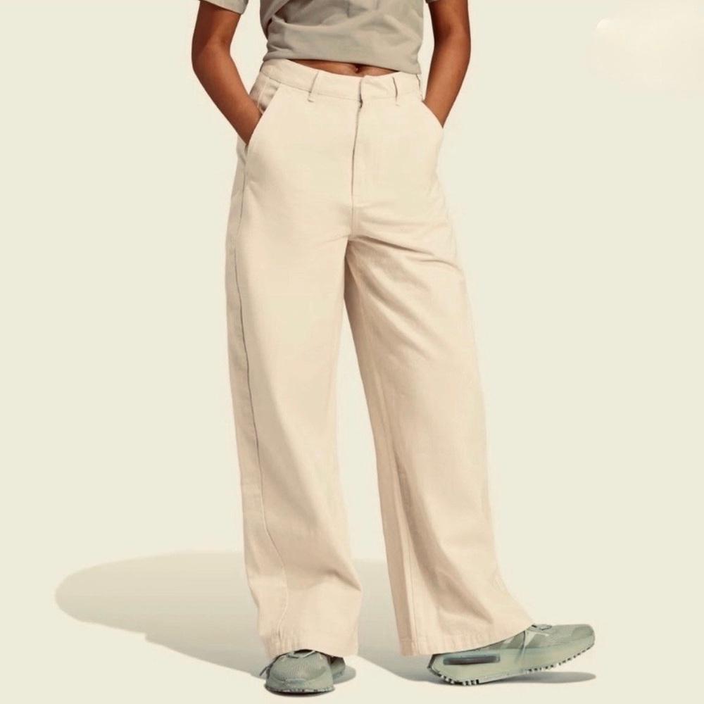 Adidas Monochrome 3-Stripes Denim Pants - Picture 6 of 11